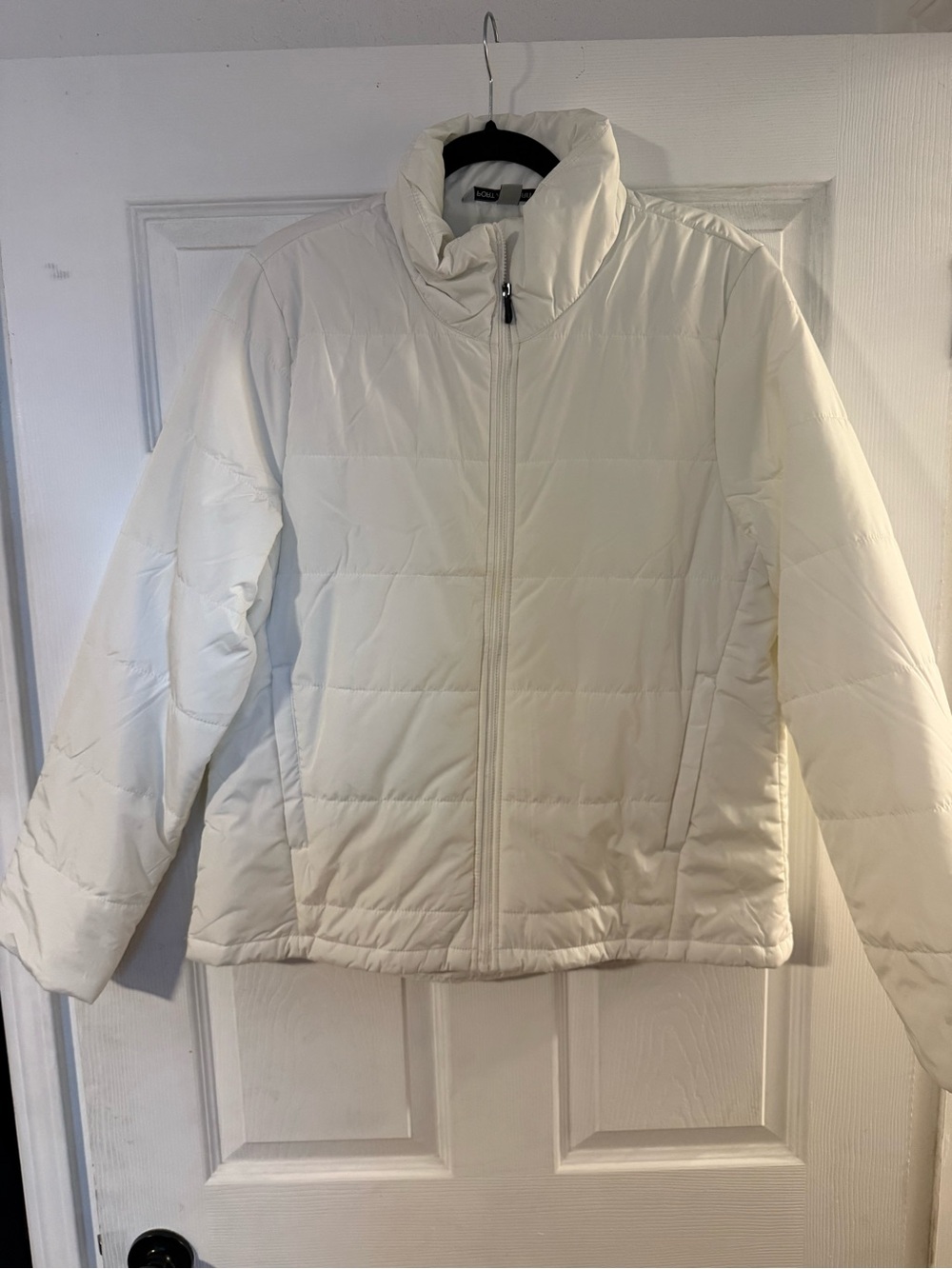 Port Authority White Quilted Puffer Jacket - Women's